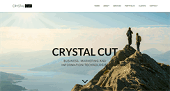 Desktop Screenshot of crystal-cut.com